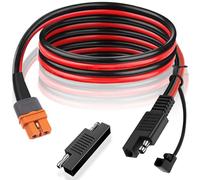 HAAMNING7 Câble connexion SAE vers XT60I Adaptateur connecteur femelle panneau solaire vers XT60I Câble adaptateur XT60i-F 10AWG pour générateur centrale électrique portable à panneau solaire