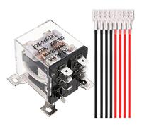 HAAMNING7 JQX-12F-2Z AC 220V bobine 30A relais DPDT 2NO 2NC 8 broches relais haute puissance à usage général, relais électromagnétique pour télécommande, système de contrôle automatique