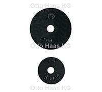 HAAS disque de robinet de qualité Oha 3515 15x4x4,5 mm, noir