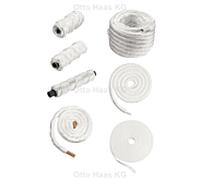 HAAS fibre de verre Oha 5805 20 m, 10 mm, blanc