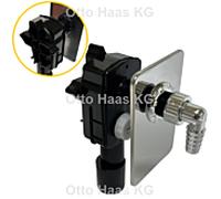 HAAS Oha appareils encastrés siphon 2074 DN 40/50, machine à laver, vidange, siphon