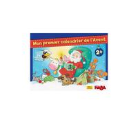 HABA Premier Calendrier de l'Avent-Figurines en Bois-Noël à la Ferme-2 Ans et Plus, 306359 - version française