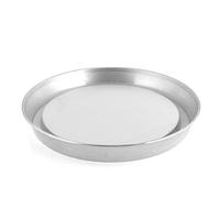 HABI - Moule rond pour four, en aluminium, gris,28 x 28 x 4 cm