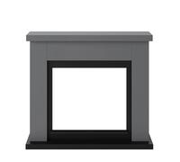 Habillage de cheminée pour Powerflame modèle Frode - Gris uni