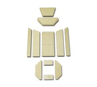 Habillage de foyer A pour poêles à cheminée Kiruna 4 de Oranier plaques kit
