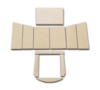 Habillage de foyer A pour poêles à cheminée Kodiak de Hark plaques kit