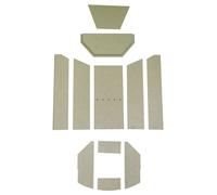 Habillage de foyer A pour poêles à cheminée Pori 5 de Oranier plaques kit