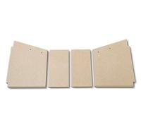 Habillage de foyer A pour poêles à cheminée Prestige 2.0 de Caminos plaques kit