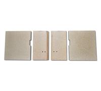 Habillage de foyer B pour poêles à cheminée Zürich de Wamsler plaques kit