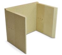 Habillage de foyer pour poêles à cheminée Elba de Eurotherm plaques kit