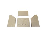 Habillage de foyer pour poêles à cheminée Scan-Line 7 de Heta plaques kit