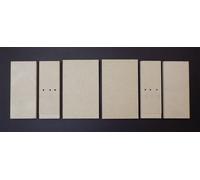 Habillage de foyer pour poêles à cheminée Topas de Eurotherm plaques kit