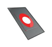 Habillage de plafond 21°-40° deux parties - double paroi - TEC-DW-Classic 115 mm