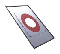 Habillage de plafond 21°-40° deux parties - double paroi - TEC-DW-DESIGN 130mm