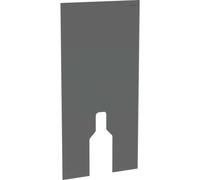 Habillage frontal Geberit pour le module sanitaire Geberit Monolith pour WC sur pied, 101cm, 242.382.CD.1, Couleur: anthracite
