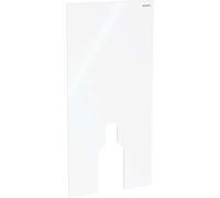 Habillage frontal Geberit pour le module sanitaire Geberit Monolith pour WC sur pied, 101cm, 242.382.SI.1, Couleur: Verre Blanc