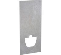 Habillage frontal Geberit pour le module sanitaire Geberit Monolith pour WC suspendu, 114cm, largeur de fixation WC 18cm, 242662JV1, Couleur: Aspect béton - CM
