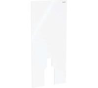 Habillage frontal pour module sanitaire Geberit Monolith pour WC sur pied, 114cm, 242667SI1, Couleur: Verre Blanc - CM