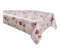 Habitable - Nappe en toile cirée rectangulaire Campagne - 140 x 200 cm - Beige - CAMPAGNE Beige G