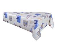Habitable - Nappe en toile cirée rectangulaire Dune - 140 x 200 cm - Ecru - DUNE Ecru G