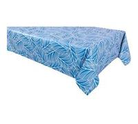 Habitable - Nappe en toile cirée rectangulaire Eloa - 140 x 200 cm - Bleu - ELOA Bleu G