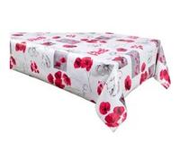 Habitable - Nappe en toile cirée rectangulaire Stowe - 140 x 250 cm - Rouge - STOWE Rouge G