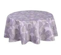 Habitable - Nappe en toile cirée ronde Moze - Diam. 135 cm - Gris - MOZE Gris G