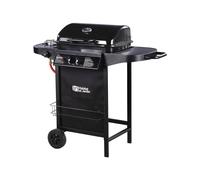 Habitat et Jardin Barbecue gaz Party 3 – 3 brûleurs (1 latéral) 9,38 kW – Noir