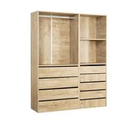 Habitat et Jardin Kit Dressing Opéra modulable - 2 éléments - Beige