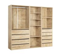 Habitat et Jardin Kit Dressing Opéra modulable - 3 éléments - Beige
