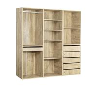 Habitat et Jardin Kit Dressing Opéra modulable - 3 éléments - Beige