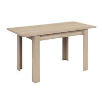 Habitdesign Modèle Kendra Table de salle à manger extensible, table de salon ou cuisine, finition chêne canadien, dimensions : 140-190 x 90 x 78 cm (l x P x H).