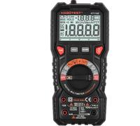HABOTEST HT118E Digital Multimeter Auto Range Multi-meter 20,000 Counts True RMS Measuring AC/DC Voltage & Current Resistance Capacitance Frequency Temperature Continuity Duty MAX/MIN Mesaurement Live