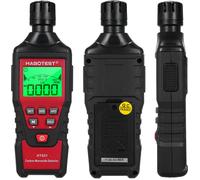 HABOTEST HT621 Détecteur de monoxyde de carbone portable Détecteur de CO avec alarme sonore et visuelle Alarme CO 0-5000PPM Ecran LCD rétro-éclairé pour la maison, la voiture, le camping et les voyage