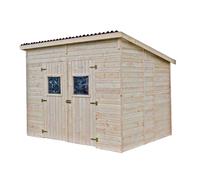 Habrita abri en panneaux 5.41 m² sans plancher