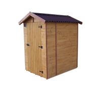 habrita Abri WC Panneaux de bois avec lave 1,81 m² 16 mm