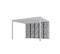 Habrita Panneau latéral pour pergola - Anthracite