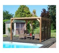 Habrita Pergola autoportante - Bois