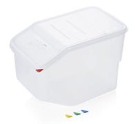 HACCP Récipient alimentaire polypropylène 50 l double face ouvrable