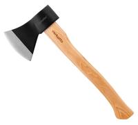 Hache de 1000 g, manche en hickory, lame en acier au carbone, hache à main