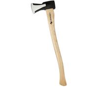 Hache de bûcheron - 2000 g - Manche en bois de hickory - Acier trempé