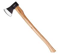 Hache de bucheronnage, 1600 g, manche en hickory, lame en acier au carbone, 83 cm