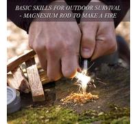 Hache de camping multifonction 16-en-1 – Cadeau de camping pour homme avec marteau, tournevis, scie et décapsuleur – Outil de poche pour le camping, la randonnée et les urgences en plein air