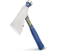 Hache de charpentier ESTWING 880 g | Lame de 90 mm | Longueur de 330 mm | Forgée d'une seule pièce | Lame lisse | Shock Reduction Grip® | Hache professionnelle pour artisans et bricoleurs | Fabriquée 