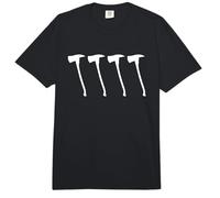 Hache de Pompier Croquis Équipe de Pompiers Pompiers Comfort Colors Adult Heavyweight T-Shirt
