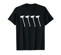 Hache de Pompier Croquis Équipe de Pompiers Pompiers T-Shirt Graphique avec Valeur