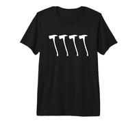 Hache de Pompier Croquis Équipe de Pompiers Pompiers T-Shirt Haut de Gamme