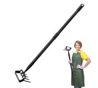 Hache, râteau, outil de jardin - cultivateur manuel en acier inoxydable | Outil de jardin pour desserrer la terre, creuser