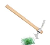 Hachette cruciforme à double pointe en acier inoxydable - Pour jardin, cour, ferme, sylviculture, agriculture, camping, déglaçage, sol, racine,