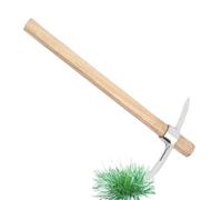 Hachette de sélection de roches - Multifonction en acier inoxydable - Petite haie cruciforme amovible - Pour jardin, cour, ferme, sylviculture, agriculture, camping, déglaçage, sol, racine,